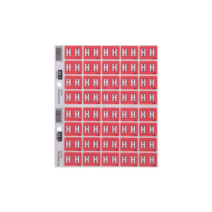 Filecorp H Label C-EZI, Sheet of 40 WORK BUDDY