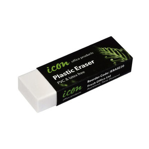 Products: Icon Plastic Eraser WORK BUDDY