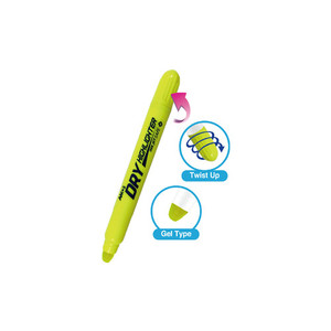 Amos Dry Highlighter Fluoro Yellow WORK BUDDY