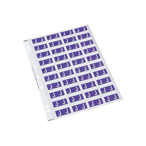 Codafile Alphabetical Labels J WORK BUDDY