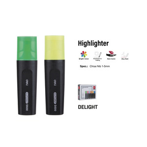 Products: Deli Single Highlighter WORK BUDDY