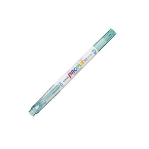 Uni Propus Window Double-Ended Highlighter 4.0mm/0.6mm Aqua WORK BUDDY