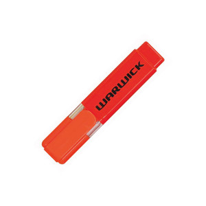 Products: Warwick Highlighter Stubby Orange WORK BUDDY