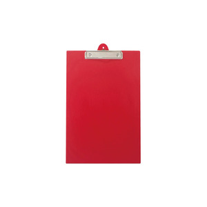 Products: OSC Clipboard PVC Single FC Red WORK BUDDY