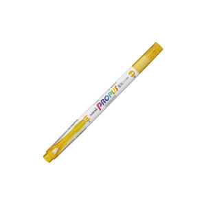 Uni Propus Window Double-Ended Highlighter 4.0mm/0.6mm Bright Yellow WORK BUDDY