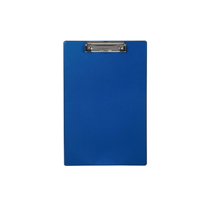 Marbig Foolscap PVC Clipboard Blue WORK BUDDY