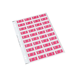 Codafile Alphabetical Labels F WORK BUDDY