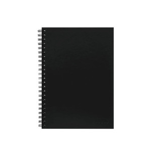 Products: Icon Spiral Notebook A4 Hard Cover Black X 3's Pack WORK BUDDY