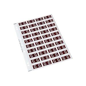 Products: Codafile Alphabetical Labels G WORK BUDDY