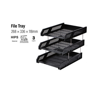 Products: Deli 3-layer file Tray WORK BUDDY