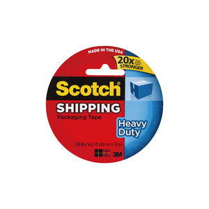 Scotch Heavy Duty Packaging Tape 3850 48mm x 50m Clear WORK BUDDY