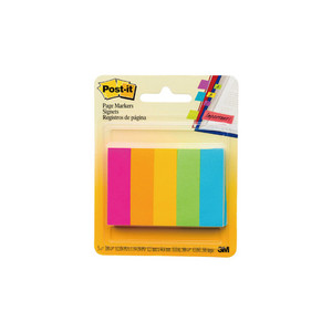 Products: Post-it Page Markers 670-5AN 13x50mm Cape Town, Pack of 5 WORK BUDDY