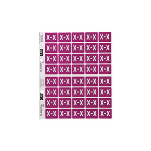 Filecorp X Label C-EZI, Sheet of 40 WORK BUDDY