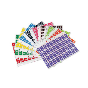 Codafile Numeric Labels - 0 to 9 WORK BUDDY