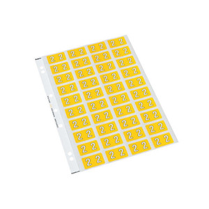 Codafile Numeric Labels - 2 (200 Labels) WORK BUDDY