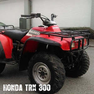 Motorcycle: Seat Cover -Honda TRX300