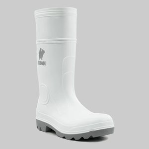 Products: Mohawk PVC/Nitrile Food Industry Gumboot White/Grey (MOHAWKGY)