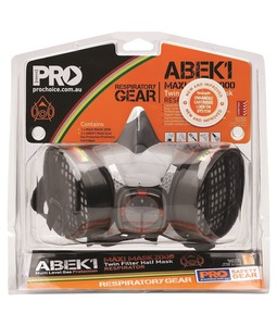 Assembled Maxi 2000 Half Mask with ABEK1 Cartridges - Multigas