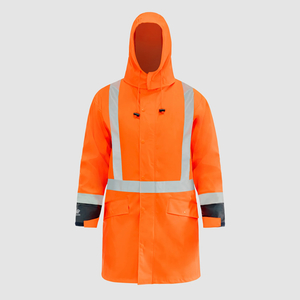 Products: Hi-Vis Stamina Pu TTMC-W17 Lightweight Jacket Orange/Navy