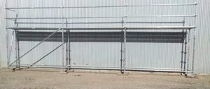Products: Ringlock Set 3 Bay 9.2m x 0.73m Single level