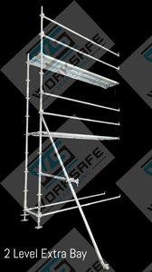 Products: Ringlock Set 1x 2 Level Extra Bay 3.07m