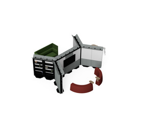 Workplace Systems: Agile Wall, Dogbone Configuration