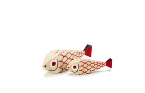 Products: Wooden Doll Mother Fish & Child Kada