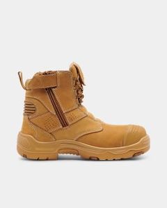 King Gee Bennu Pro 6 Zip Sided Safety Boot - Wheat