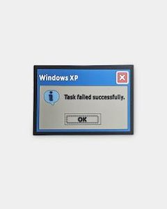 Windows XP Task Failed Patch