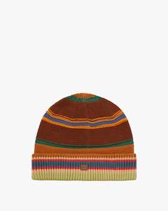 Striped Face Beanie