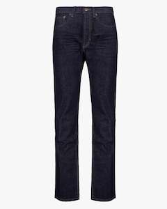 Mens Jeans: Straight Leg (Dark Whisker)