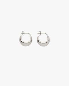 Curved Mini Drop Earring