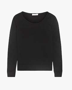 James Perse Womens: Boyfriend Raglan Sweatshirt