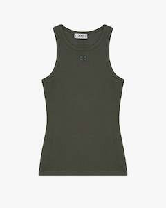 Womens Summer Edit: Soft Cotton Rib Tank Top