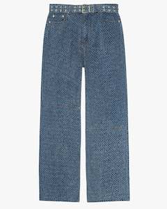 Izey Fluffy Belt Jean