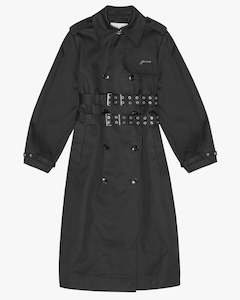 Bonded Cotton Trench Coat