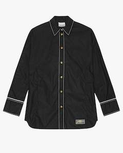 Cotton Poplin Raglan Shirt