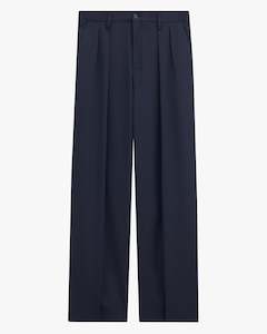 Wide Wool Trousers