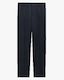 Straight Wool Trousers