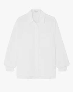 James Perse Womens: Garment Dyed Linen Shirt