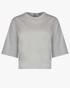 Half-Sleeve Cropped Top