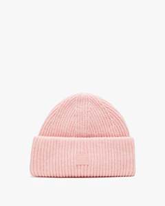 Ribbed Face Beanie