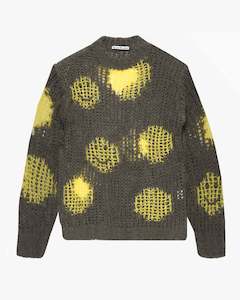 Autumn: Embroidered Dot Mohair Sweater