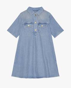 Heavy Denim Mini Dress