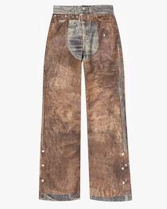 Womens Jeans: Brown Chaps Jeans