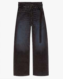 Womens Jeans: Flock Belted Jeans