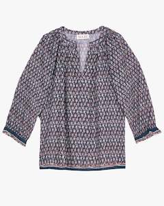 M A B E: Mari Print LS Top