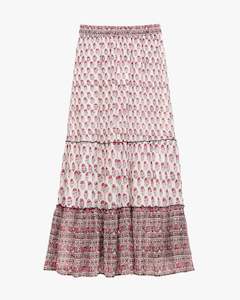 Kiki Print Maxi Skirt