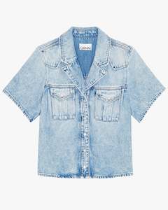 Soft Rigid Denim Shirt