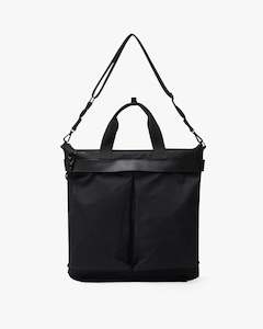 Waxed Cotton Helmet Bag
